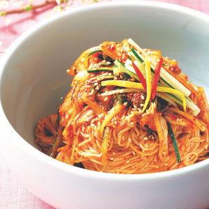 114 BiBim Ssahl GoogSoo (Spicy Tossed Rice Noodle)