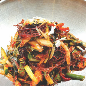 041 HaeCho Junbok MooChim (Seaweed and Abalone Salad)